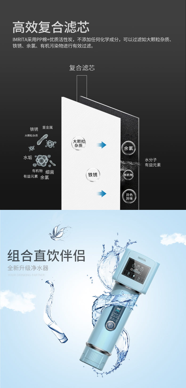 愛(ài)瑪特家用活性炭?jī)羲鱅MT-C5