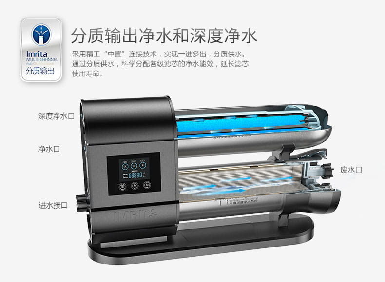 愛瑪特家用直飲超濾凈水機IMT-D5