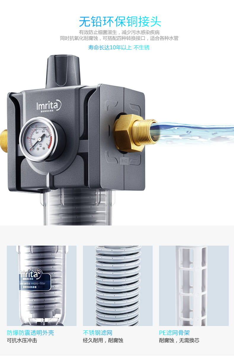 愛瑪特前置過濾器IMT-M6