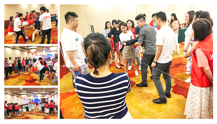 愛瑪特“凈水歡樂購第十一季 618提前約惠”促銷啟動會團隊拓展